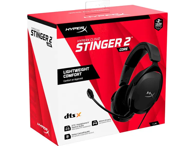 Наушники HyperX Cloud Stinger 2 Core Wired Black (683L9AA) - фото 6
