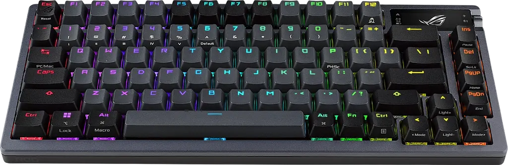 Клавіатура бездротова Asus ROG Azoth RGB Black (90MP0316-BKUA01) - фото 3