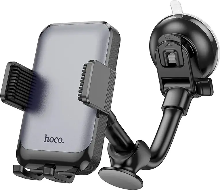 Автодержатель Hoco H27 Car Mount Holder Black [100118] - фото 3