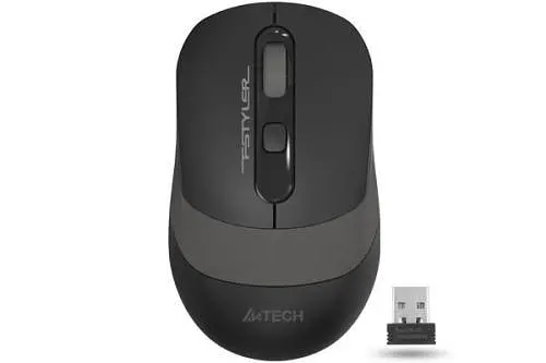 Миша A4Tech Fstyler FG10 2000dpi чорний+Grey, USB, Wireless