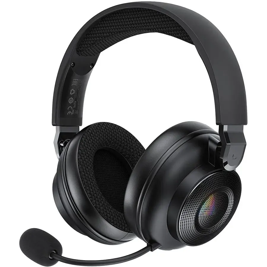 Гарнітура ігрова Acefast H15 Bluetooth+2,4G Black (6974316286424) - фото 2