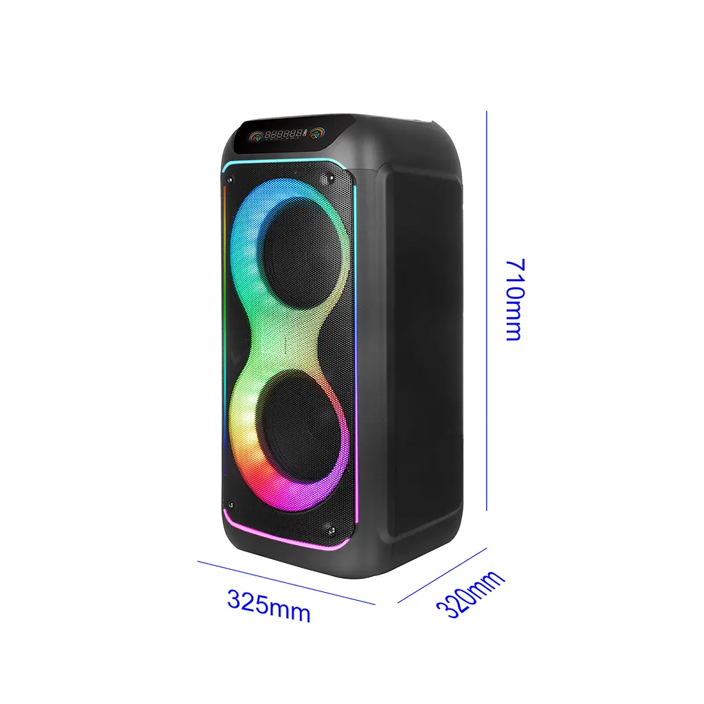 Портативна колонка HAVIT SQ149BT 100W RGB Black HAVIT (28803-000) - фото 12