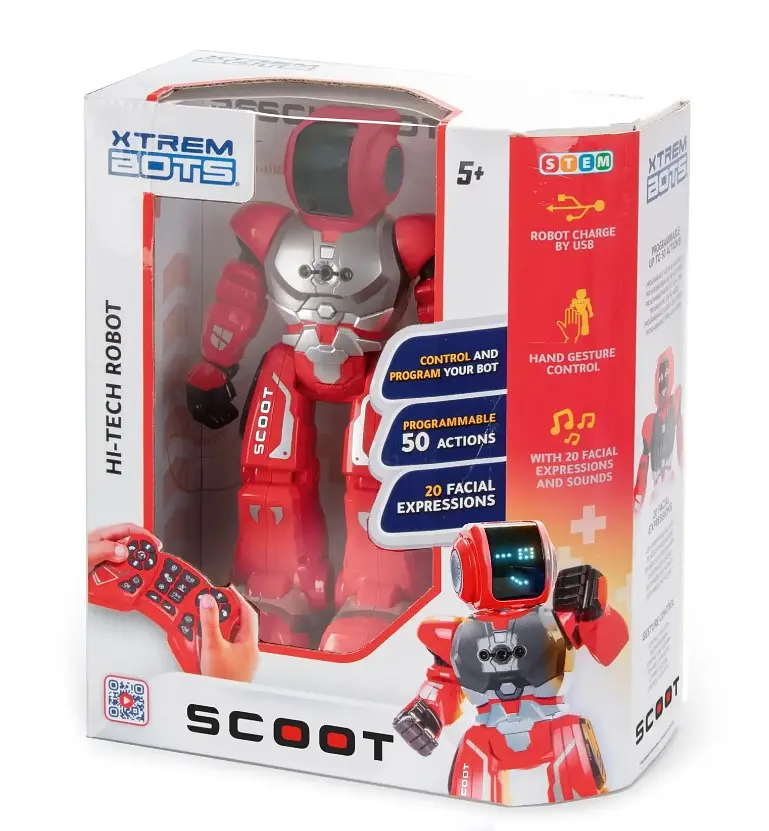 Робот-спасатель Blue Rocket Xtrem Bots Скут Stem (XT3803426) - фото 4