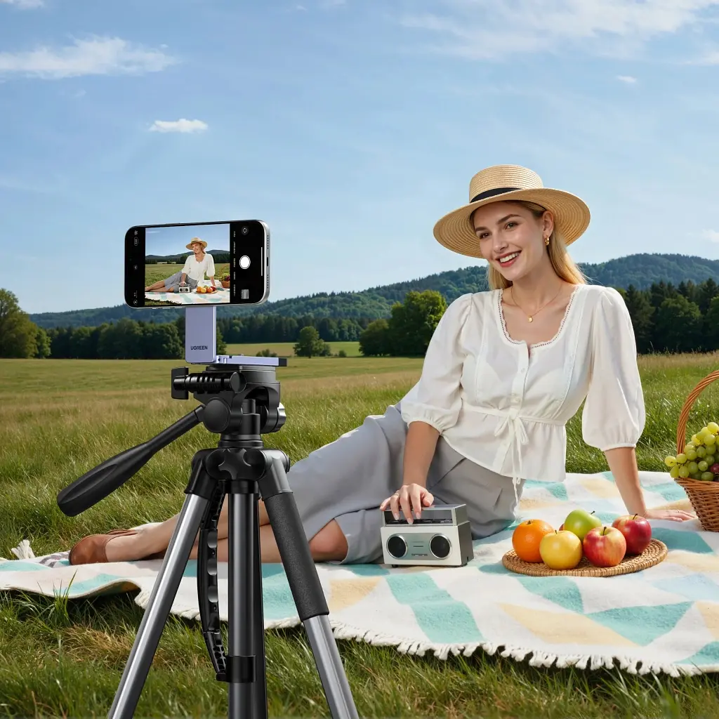 Штатив Ugreen Magnetic Phone Tripod Stand (75509) - фото 12