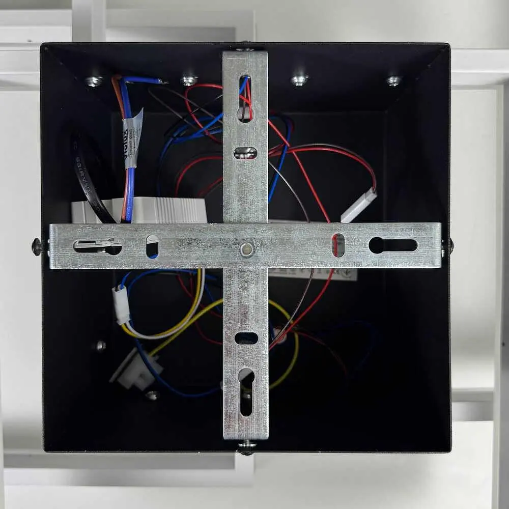 Світильник LED smart RAFAEL+пульт 100W 3000-5000K IP20 прямокутний біло-чорний Violux ( 220905 ) - фото 7