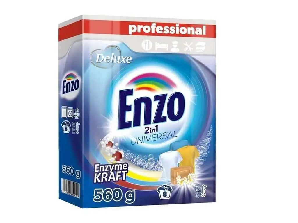 Пральний порошок DELUXE 560 г Enzo 2in1 UNIVERSAL