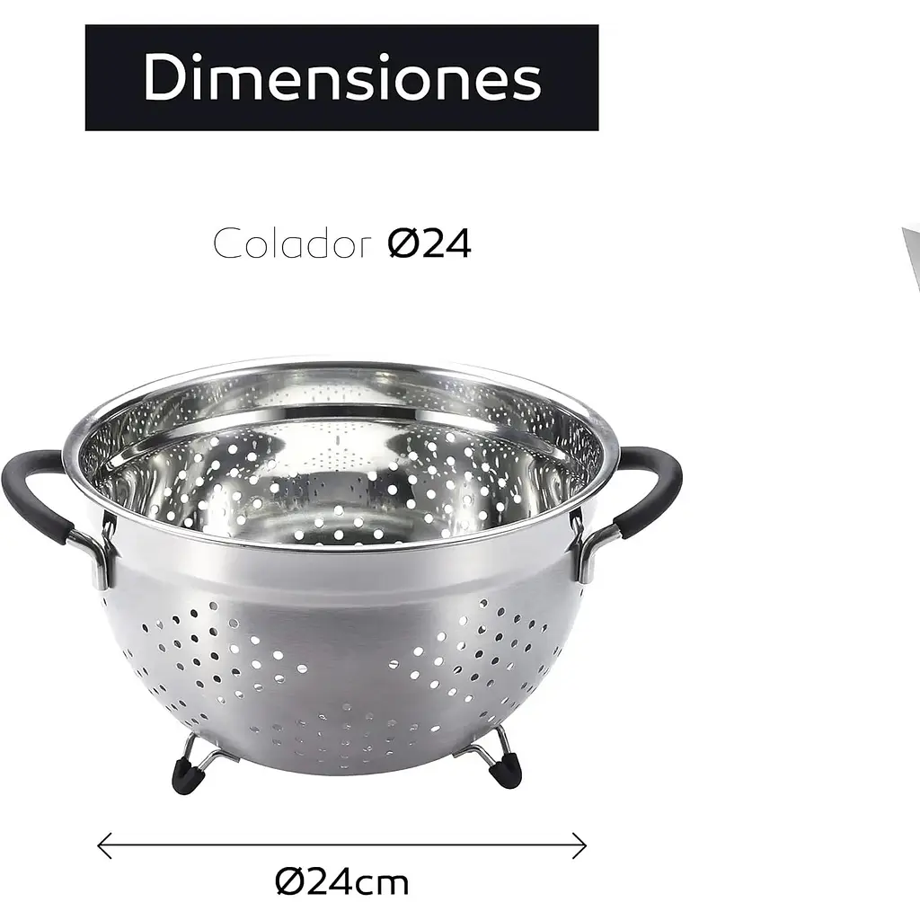 Друшляк MasterPro Foodies collection 24 см (BGMP-1530) - фото 3