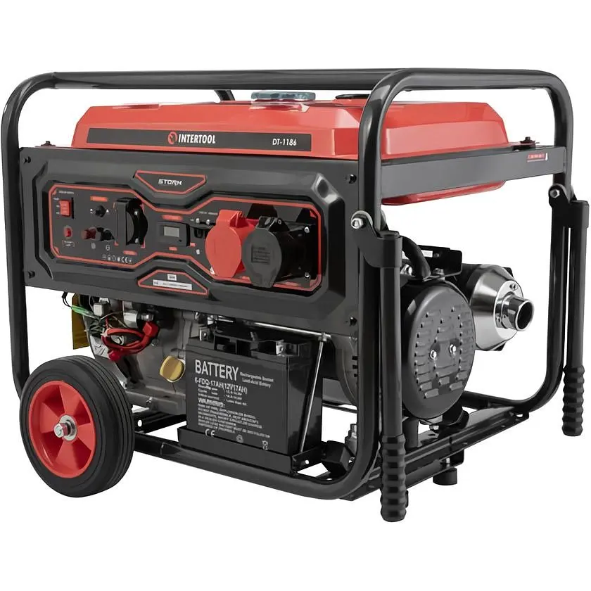 Генератор бензиновий Intertool DT-1186 [114567] - фото 6