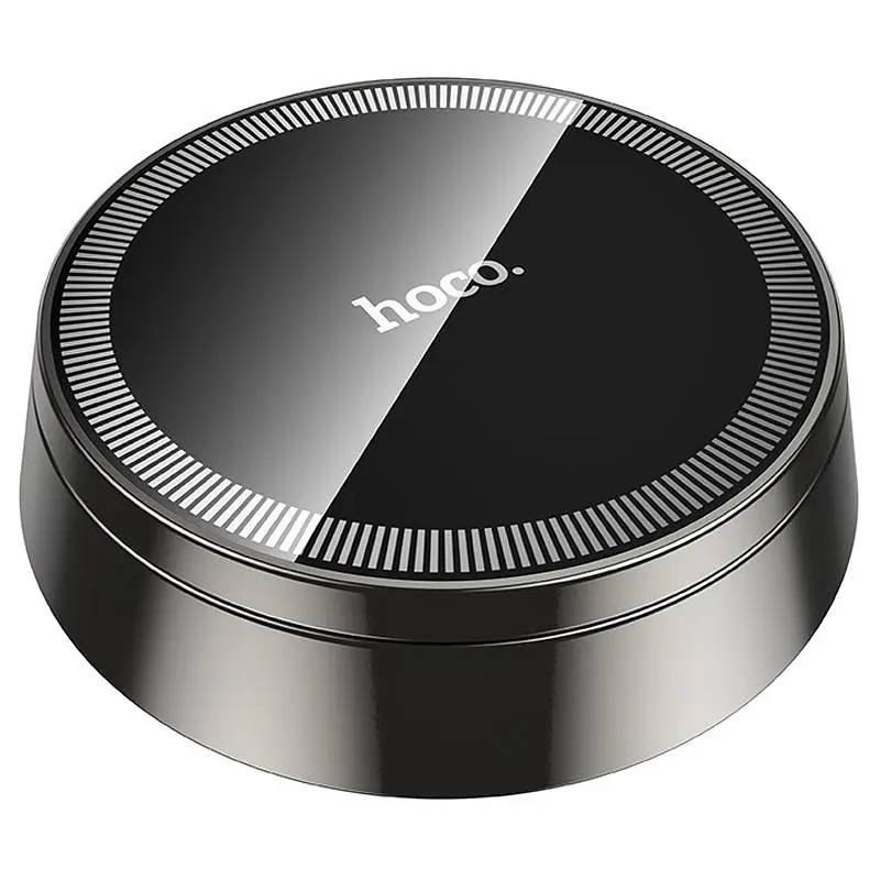 Автоутримувач H83 Metal ring magnetic (center console) Metal grey Hoco teh0029281 - фото 4