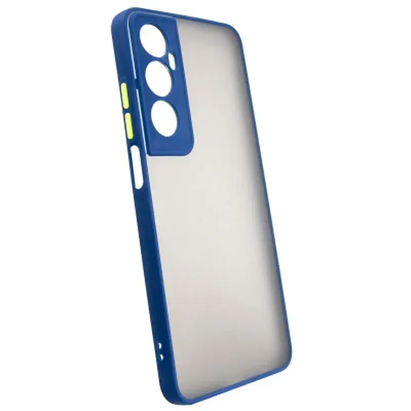 Чохол до мобільного телефона Dengos Matte Realme C65 (Blue) (DG-TPU-MATT-144) - фото 2