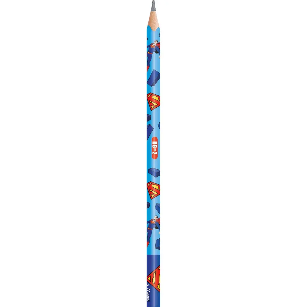 Набор графитовых карандашей Maped Superman HB 6 шт. (MP850833) - фото 3
