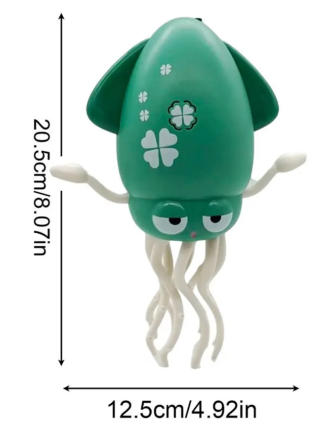 Танцюючий восьминіг Squid Electric Dance музична іграшка для дітей Зелений - фото 7
