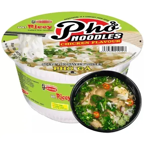 Рисовая лапша быстрого приготовления Acecook Hao Haо Oh!Iricey в стаканчике со вкусом курицы 71 г - фото 2