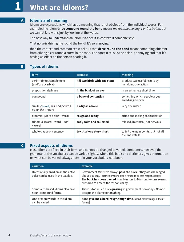 English Idioms in Use 2nd Edition. Intermediate - фото 3