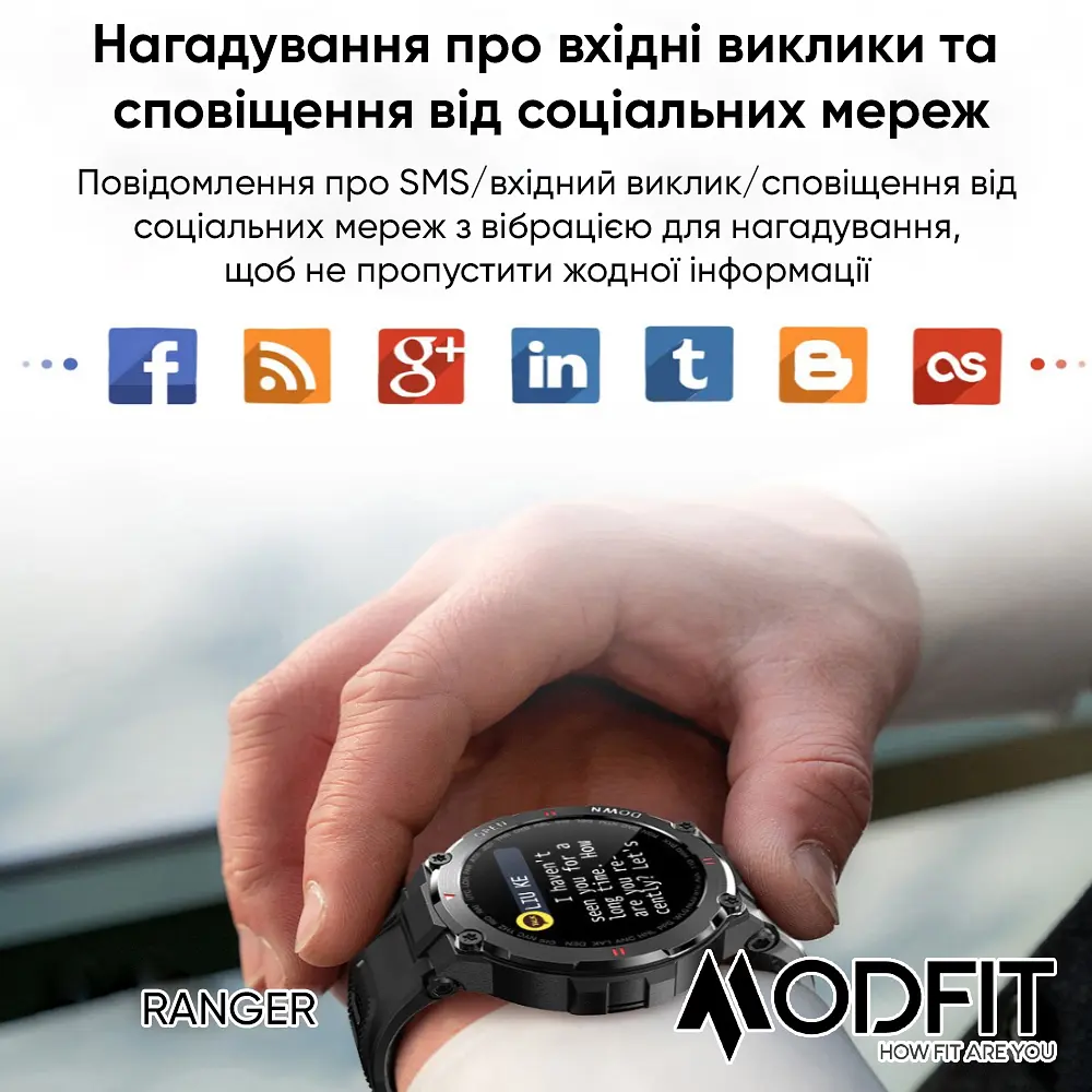 Наручные часы мужские Ranger Grey 36 мм. Modfit acs0029723 - фото 8