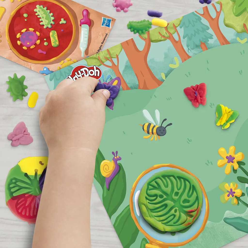 Набор для творчества Hasbro с массой для лепки Play-Doh Микроскоп (G0494) - фото 13