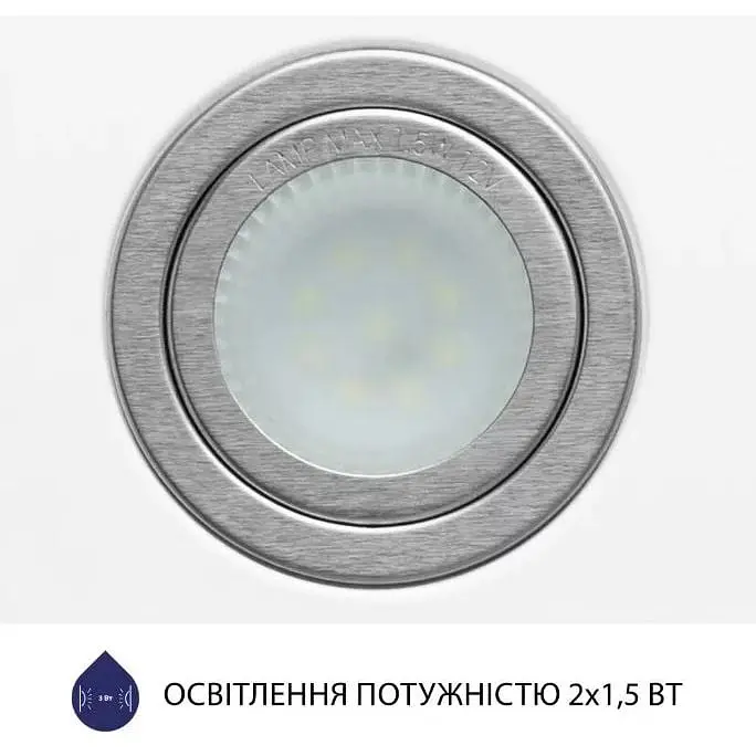 Витяжка вбудована Minola HBI 5722 WH 1200 LED - фото 5