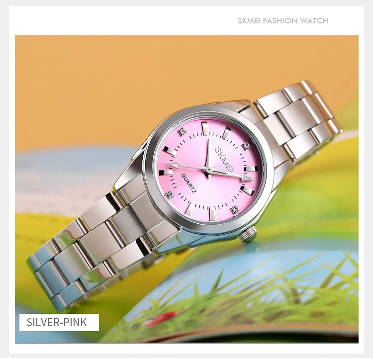 Наручные часы женские 1620SIPK Silver-Pink Skmei acs0030674 - фото 3