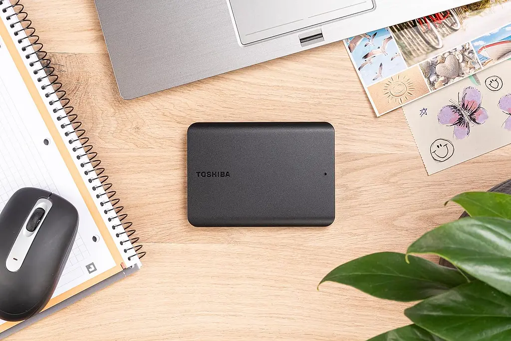 Портативный жесткий диск Toshiba 2 ТБ USB 3.2 Gen 1 Canvio Basics 2022 - фото 2