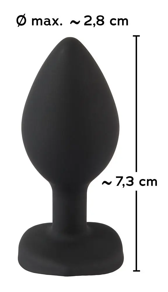 Анальна пробка Silicone Butt Plug - фото 8