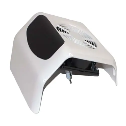 Витяжка для манікюру Nail Dust DC-001A пластикова з потужним вентилятором на 45 Вт Білий - фото 2