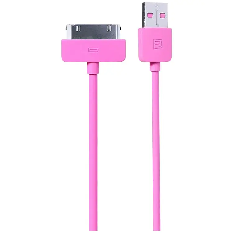 Кабель Remax Light cable For iPhone 4 1m Pink