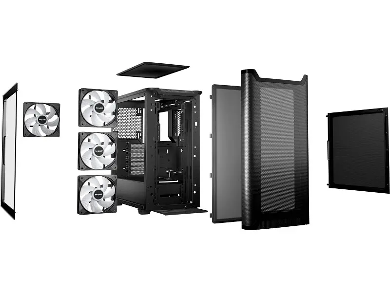 Корпус Be quiet! Pure Base 501 LX Black (BGW78) - фото 4