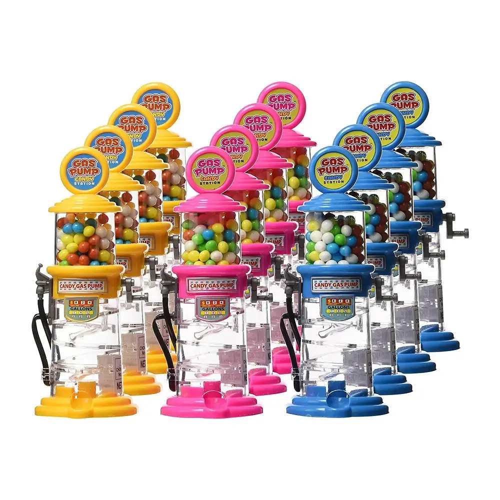 Цукерки солодка бензоколонка Kidsmania Gas Pump Candy Station рожева 13g - фото 3
