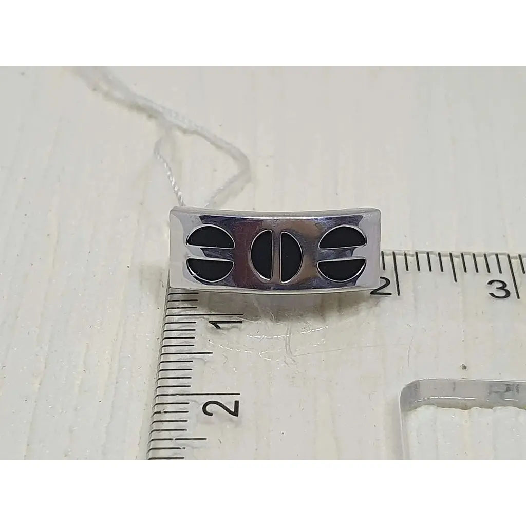 Серебряные серьги Tango с каучуком. 930014С - фото 5