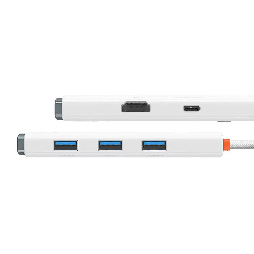 Док-станция-концентратор хаб Baseus Lite Series 6-port Hub 20 см (WKQX040002) - фото 5