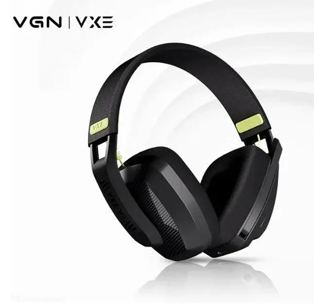 Игровые беспроводные наушники VGN VXE Siren V1 / Два режима подключения / Black - фото 2