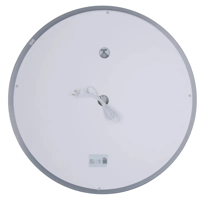 Дзеркало Lidz Aria (AR1) кругле з LED-підсвічуванням Touch, антизапотіванням, диммером, регулюванням яскравості LD78LR800 - фото 4