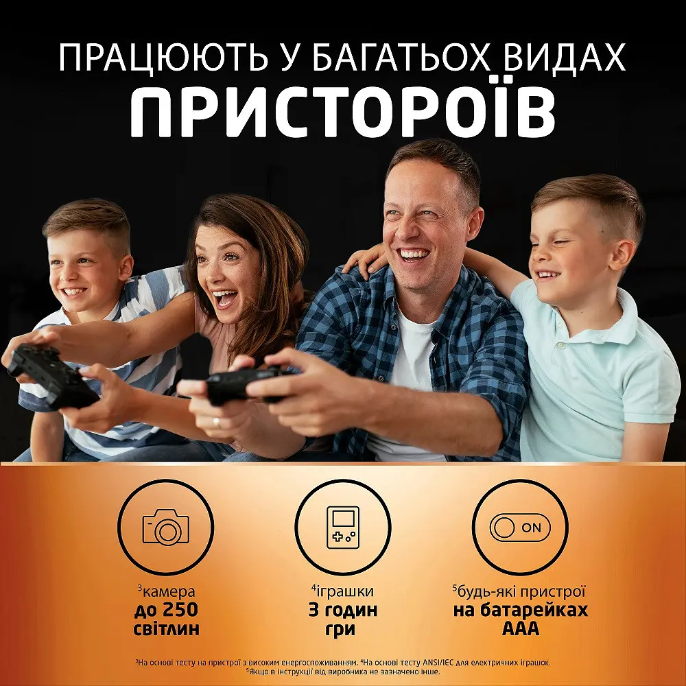 Акумулятори Duracell Rechargeable AAА 750 mAh, 4 шт. (6832571) - фото 4
