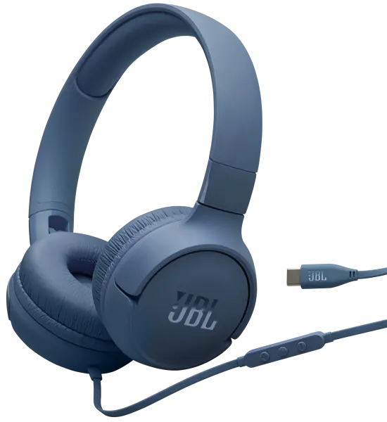 Гарнітура JBL TUNE 520C Blue (JBLT520CBLU) - фото 6