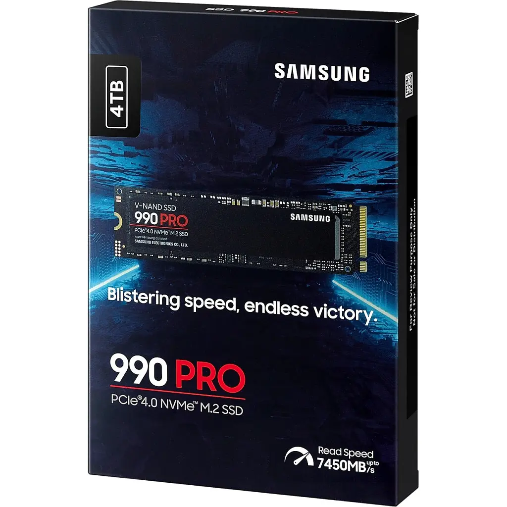 Накопичувач SSD M.2 2280 4TB 990 PRO Samsung (MZ-V9P4T0BW) - фото 7