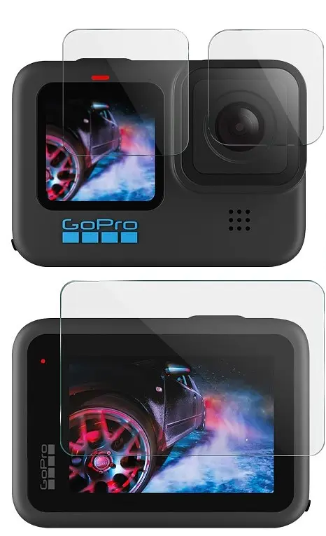 Захисне скло комплект 3 шт для GoPro HERO 11 BeWatch (12203GO11) - фото 7