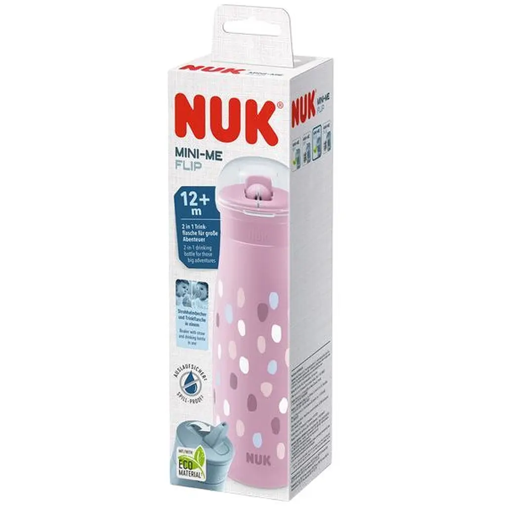 Поїльник Nuk Mini-Me FLIP 450 мл бузковий (3952684) - фото 4