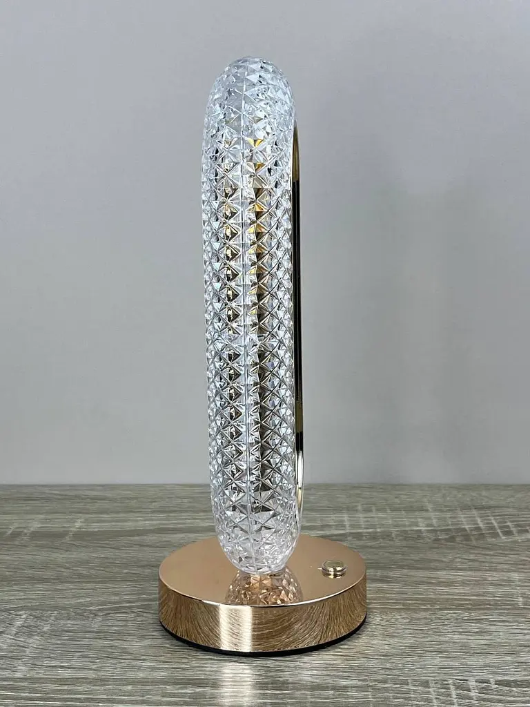 Настільна LED-лампа Runway Star Eye Lantern акумуляторна декоративна з кришталевим ефектом RGB-підсвіткою і сенсорним - фото 4