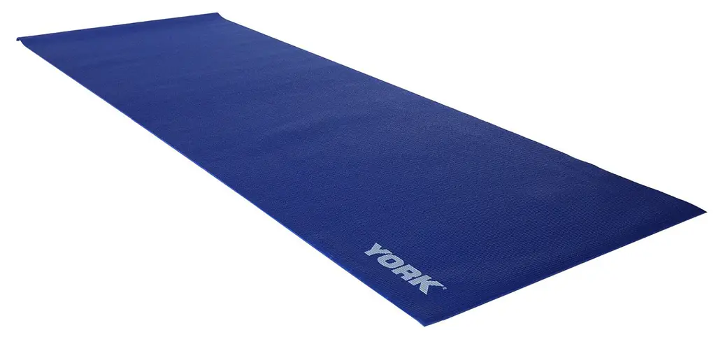 Килимок (мат) для фітнесу та йоги York Fitness 0,3см синій