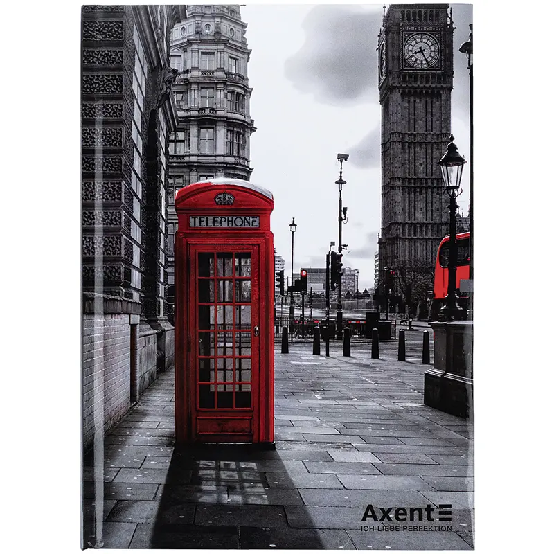 Книга записна Axent R&B Telephone А5 в клітинку 96 аркушів (8457-5-A) - фото 5