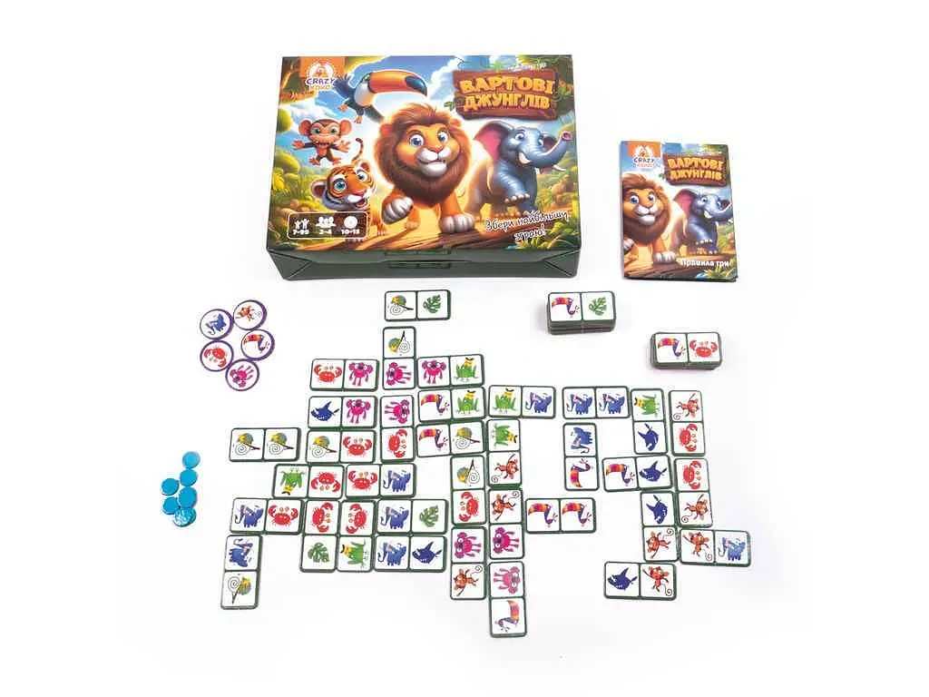 Гра настільна VLADI TOYS "Вартові джунглів" розважальна VT8055-47 (укр) - фото 2
