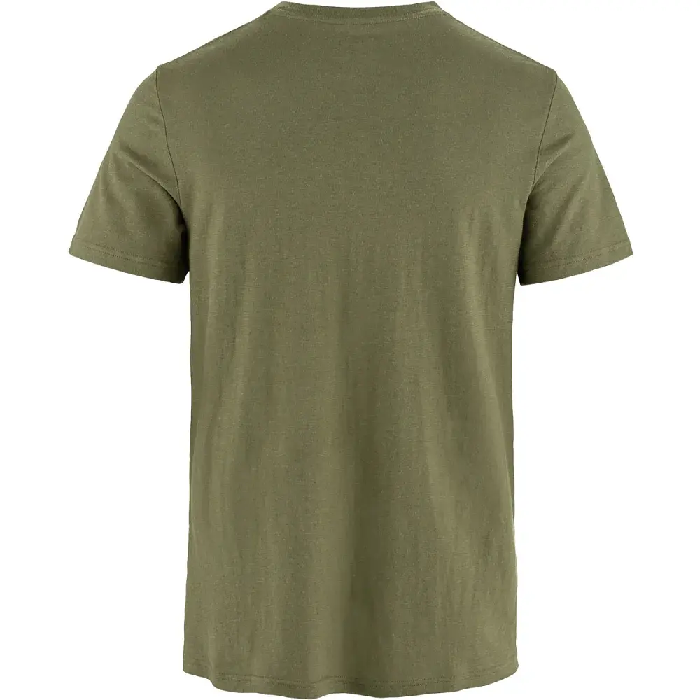 Футболка Fjallraven Hemp Blend Out Here T-shirt M Green - фото 2