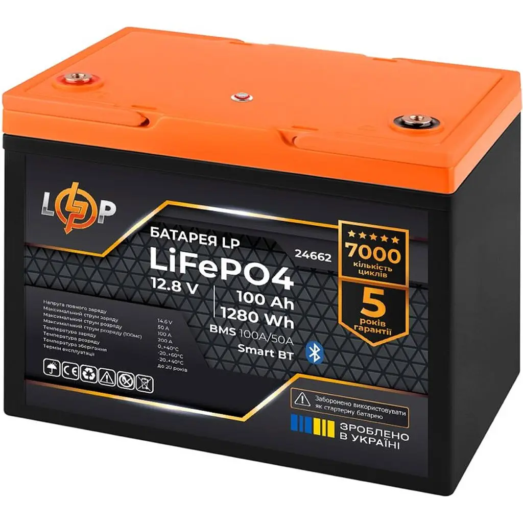 Источник бесперебойного питания [ИБП] LogicPower LPE-B-PSW-1000VA + АКБ LiFePO4 1280Wh Smart BT [37446] [126881] - фото 7