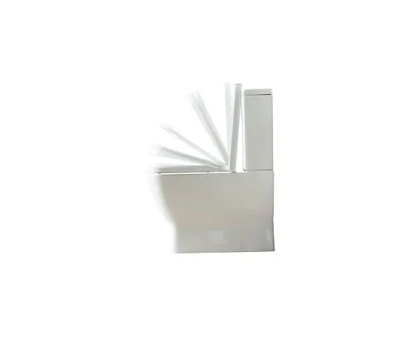 Унітаз Sanwerk в комплекті зі зливним бачком та кришкою - COMPACT EMMASQUARE (SW0003073) - фото 3