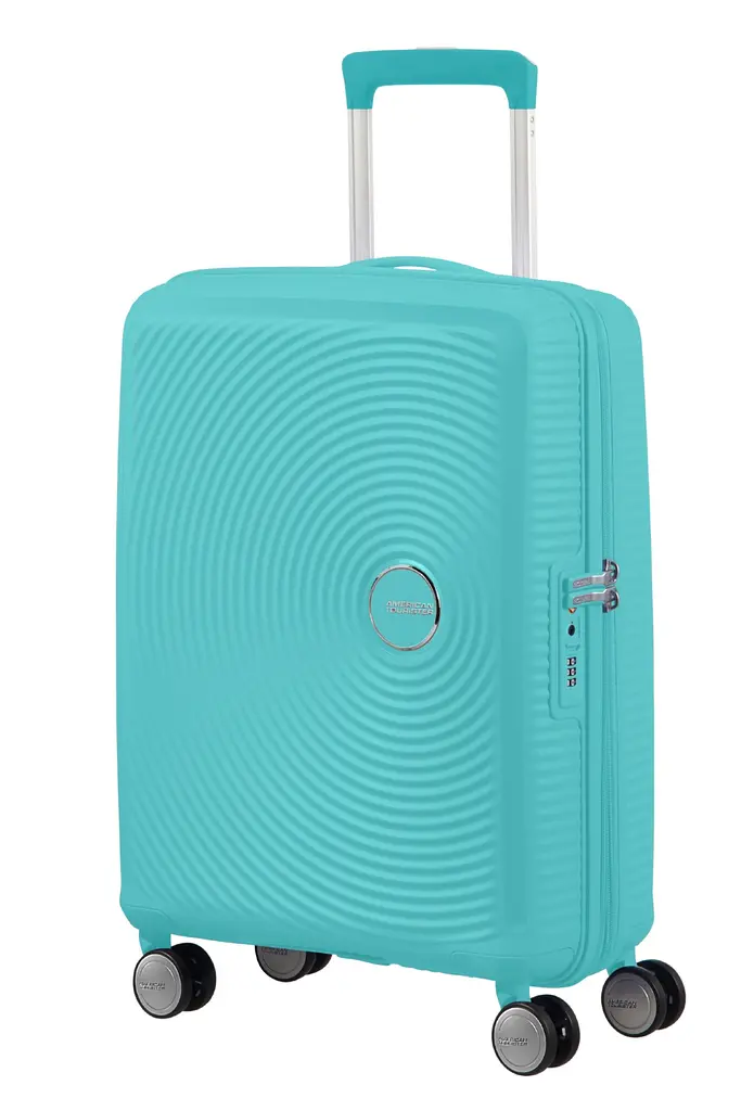 Валіза 55 См American Tourister SOUNDBOX AQUA BLUE 55x40x20(23) 32G*21001 - фото 4