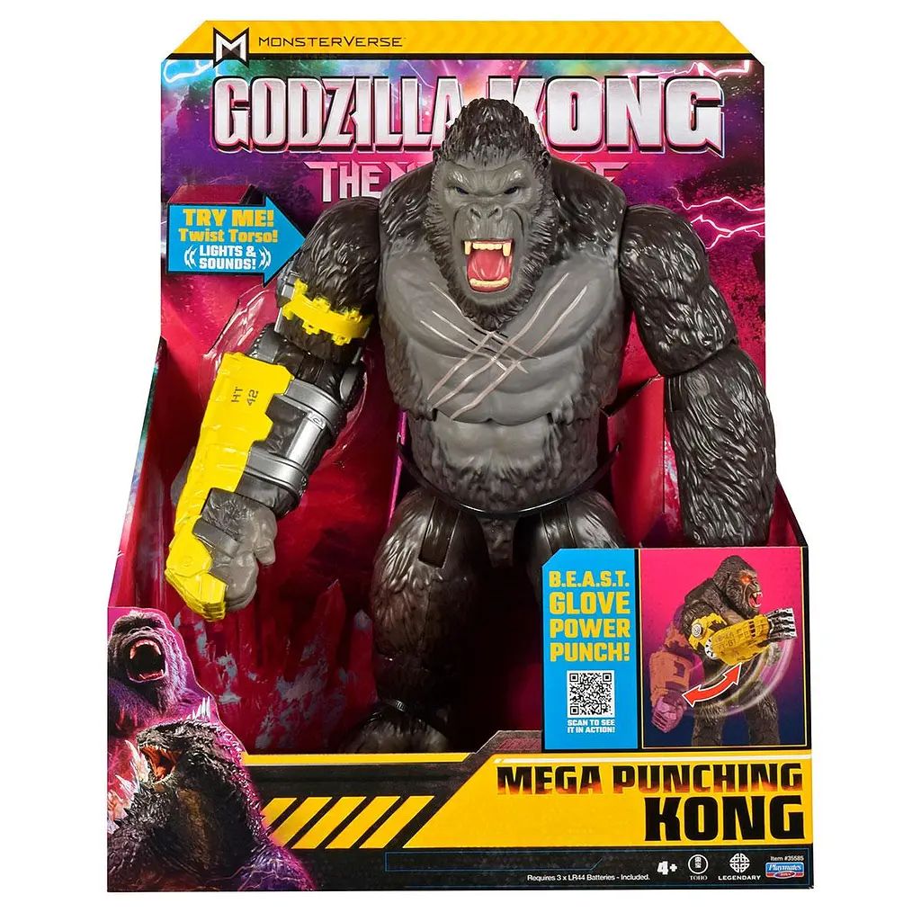 Фігурка GODZILLA X KONG – МЕГАПОТУЖНИЙ УДАР КОНГА (світло, звук) Godzilla vs. Kong 35585 - фото 7