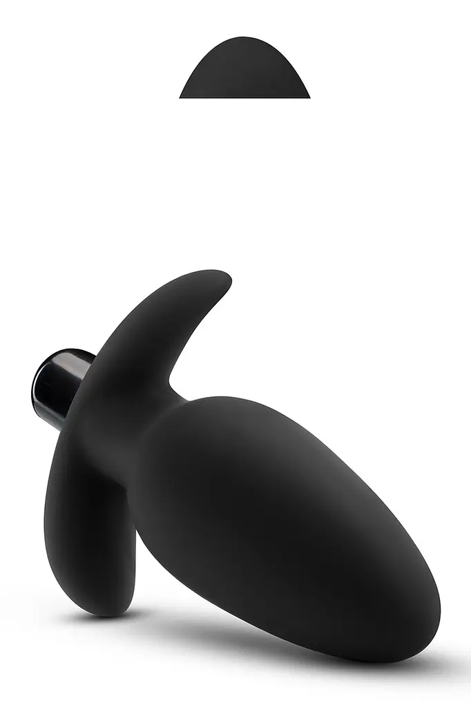 Анальна пробка з вібрацією Blush Anal Adventures Platinum Saddle Plug - фото 3
