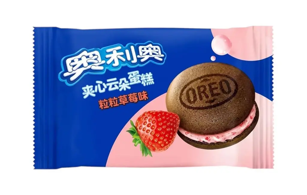 Тістечко Oreo Cloud Pies Strawberry Flavor 1шт 22g