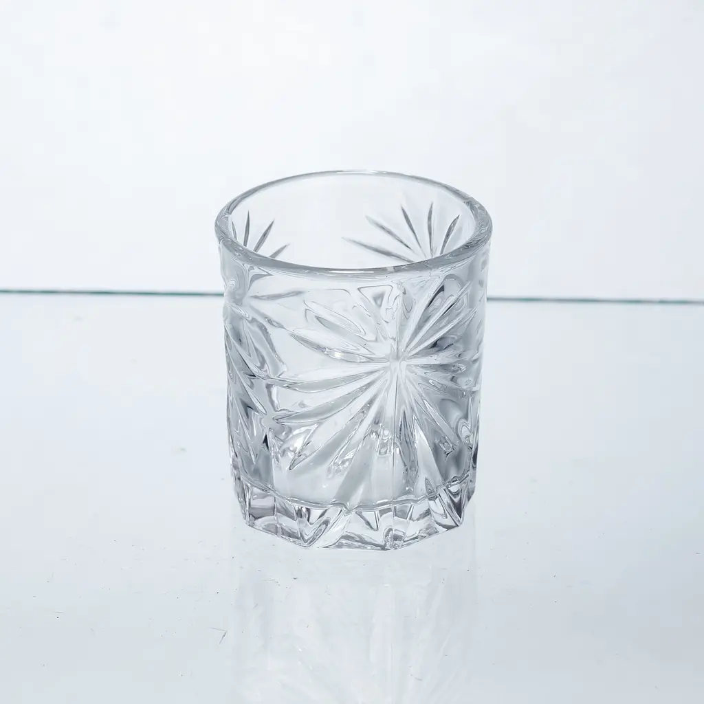 Набір чарок для міцних напоїв Yiwu Shot glass 6 штук по 75 мл склянки для напоїв з товстими стінками HP-17-36 - фото 3