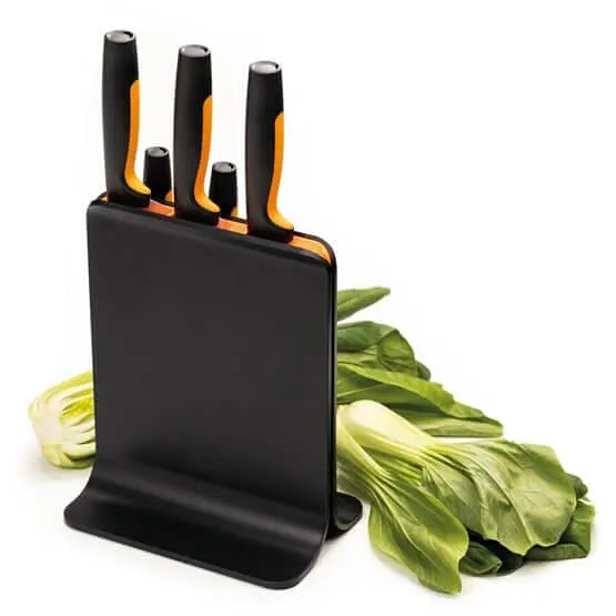 Набір кухонних ножів з пластиковим блоком Fiskars Functional Form ™ 5 шт 1057554 - фото 9